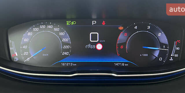 Черный Пежо 3008, объемом двигателя 1.5 л и пробегом 161 тыс. км за 20950 $, фото 9 на Automoto.ua