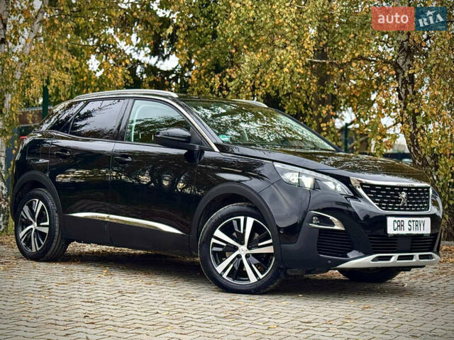 Черный Пежо 3008, объемом двигателя 1.5 л и пробегом 172 тыс. км за 20999 $, фото 1 на Automoto.ua