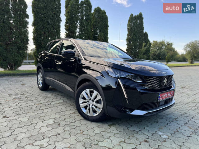 Черный Пежо 3008, объемом двигателя 1.5 л и пробегом 186 тыс. км за 21700 $, фото 1 на Automoto.ua