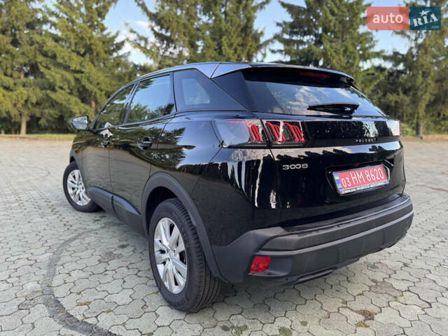 Черный Пежо 3008, объемом двигателя 1.5 л и пробегом 186 тыс. км за 21700 $, фото 5 на Automoto.ua
