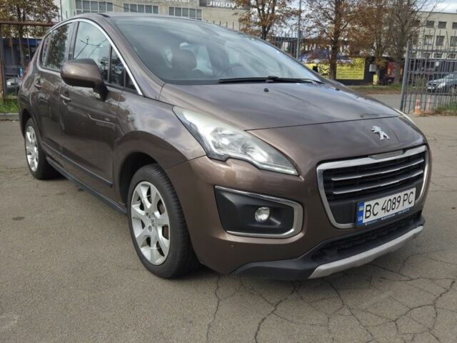 Коричневый Пежо 3008, объемом двигателя 1.6 л и пробегом 139 тыс. км за 10200 $, фото 1 на Automoto.ua