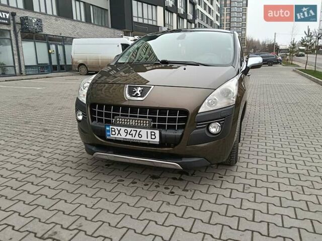 Коричневый Пежо 3008, объемом двигателя 1.56 л и пробегом 208 тыс. км за 8800 $, фото 5 на Automoto.ua