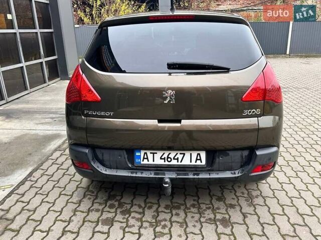 Коричневий Пежо 3008, об'ємом двигуна 1.6 л та пробігом 221 тис. км за 8900 $, фото 1 на Automoto.ua