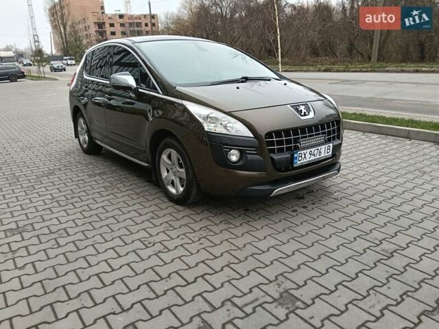 Коричневый Пежо 3008, объемом двигателя 1.56 л и пробегом 208 тыс. км за 8800 $, фото 3 на Automoto.ua