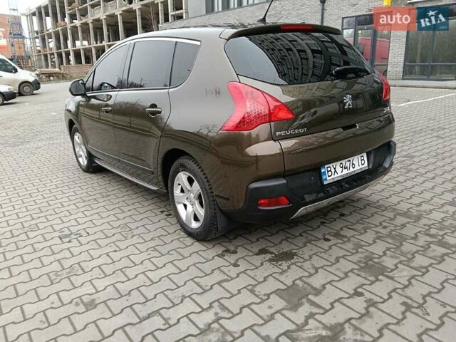 Коричневый Пежо 3008, объемом двигателя 1.56 л и пробегом 208 тыс. км за 8800 $, фото 7 на Automoto.ua