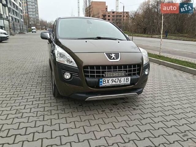 Коричневый Пежо 3008, объемом двигателя 1.56 л и пробегом 208 тыс. км за 8800 $, фото 4 на Automoto.ua