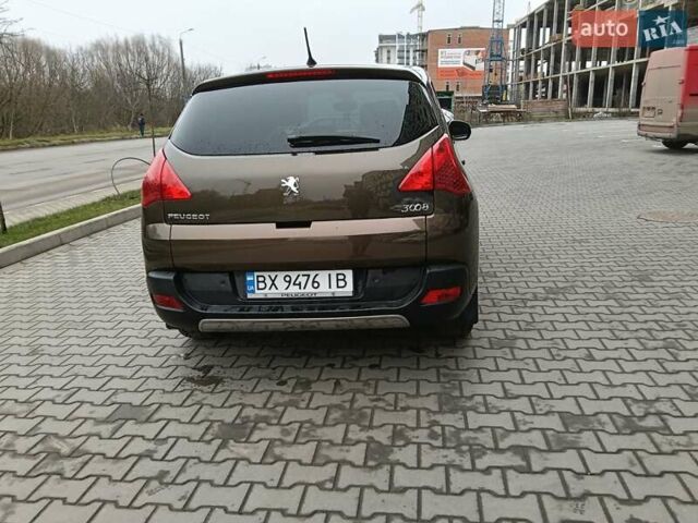 Коричневый Пежо 3008, объемом двигателя 1.56 л и пробегом 208 тыс. км за 8800 $, фото 8 на Automoto.ua