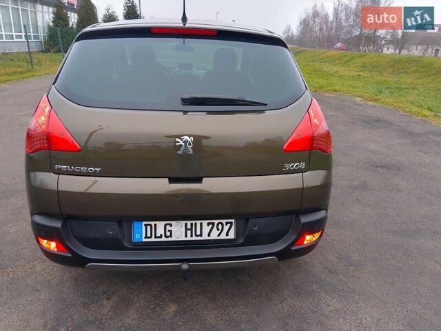 Коричневый Пежо 3008, объемом двигателя 2 л и пробегом 260 тыс. км за 10700 $, фото 13 на Automoto.ua