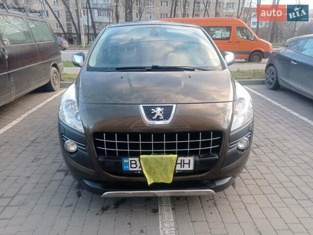 Коричневый Пежо 3008, объемом двигателя 1.6 л и пробегом 231 тыс. км за 7900 $, фото 1 на Automoto.ua