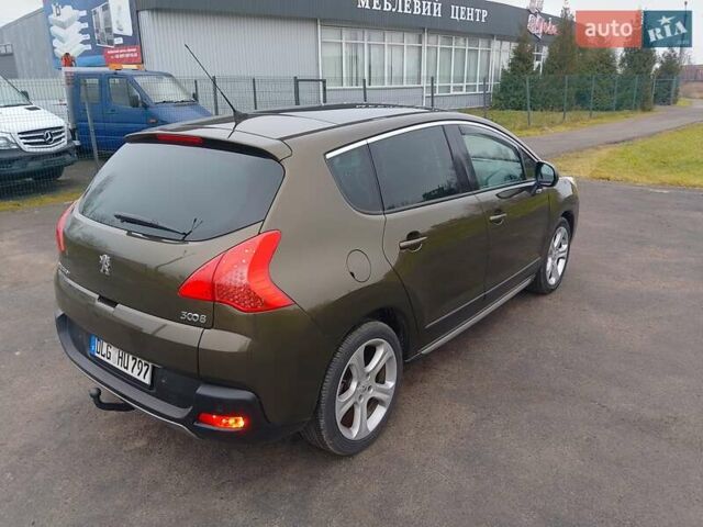 Коричневый Пежо 3008, объемом двигателя 2 л и пробегом 260 тыс. км за 10700 $, фото 5 на Automoto.ua
