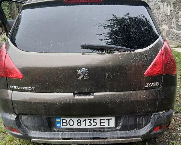 Коричневий Пежо 3008, об'ємом двигуна 1.6 л та пробігом 156 тис. км за 7250 $, фото 5 на Automoto.ua