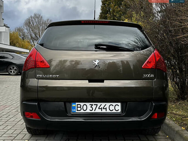 Коричневый Пежо 3008, объемом двигателя 1.6 л и пробегом 250 тыс. км за 8199 $, фото 10 на Automoto.ua