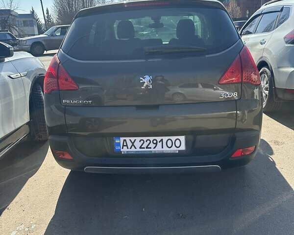 Коричневый Пежо 3008, объемом двигателя 1.6 л и пробегом 142 тыс. км за 8300 $, фото 3 на Automoto.ua