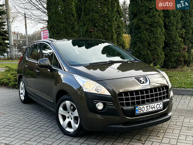 Коричневый Пежо 3008, объемом двигателя 1.6 л и пробегом 250 тыс. км за 8199 $, фото 1 на Automoto.ua