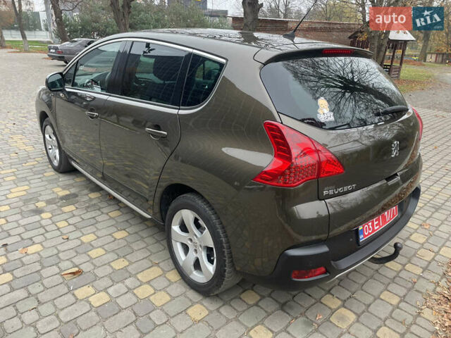 Коричневый Пежо 3008, объемом двигателя 1.6 л и пробегом 205 тыс. км за 11500 $, фото 5 на Automoto.ua