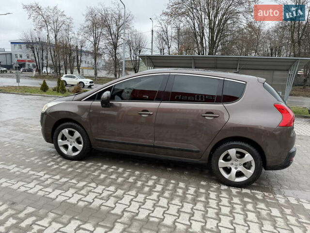 Коричневый Пежо 3008, объемом двигателя 1.6 л и пробегом 232 тыс. км за 10700 $, фото 2 на Automoto.ua