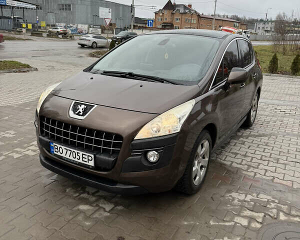 Коричневый Пежо 3008, объемом двигателя 1.6 л и пробегом 232 тыс. км за 10700 $, фото 3 на Automoto.ua