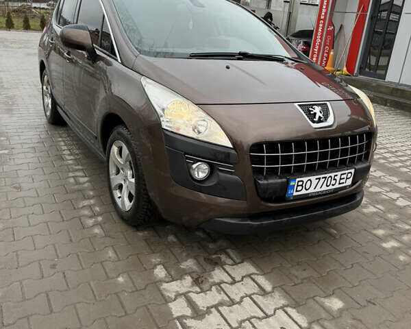 Коричневый Пежо 3008, объемом двигателя 1.6 л и пробегом 232 тыс. км за 10700 $, фото 7 на Automoto.ua