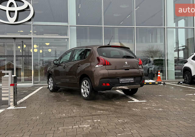 Коричневий Пежо 3008, об'ємом двигуна 1.6 л та пробігом 197 тис. км за 9900 $, фото 1 на Automoto.ua