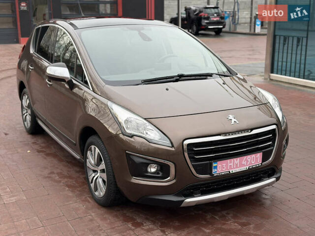 Коричневий Пежо 3008, об'ємом двигуна 1.6 л та пробігом 160 тис. км за 11900 $, фото 7 на Automoto.ua