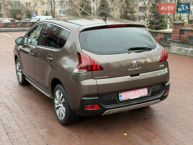 Коричневий Пежо 3008, об'ємом двигуна 1.6 л та пробігом 160 тис. км за 11900 $, фото 8 на Automoto.ua