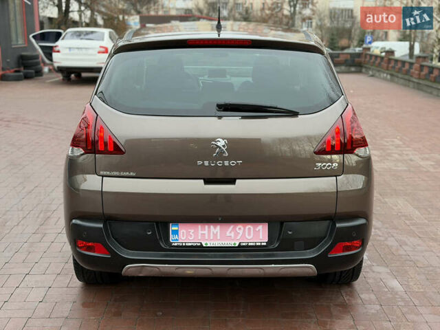 Коричневий Пежо 3008, об'ємом двигуна 1.6 л та пробігом 160 тис. км за 11900 $, фото 5 на Automoto.ua