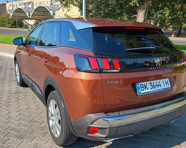Коричневый Пежо 3008, объемом двигателя 1.56 л и пробегом 265 тыс. км за 14900 $, фото 6 на Automoto.ua
