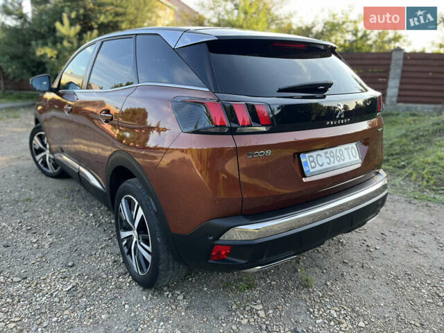 Коричневый Пежо 3008, объемом двигателя 1.56 л и пробегом 123 тыс. км за 17700 $, фото 8 на Automoto.ua