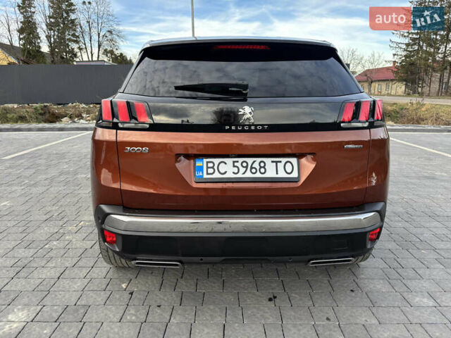 Коричневый Пежо 3008, объемом двигателя 1.56 л и пробегом 122 тыс. км за 17400 $, фото 10 на Automoto.ua