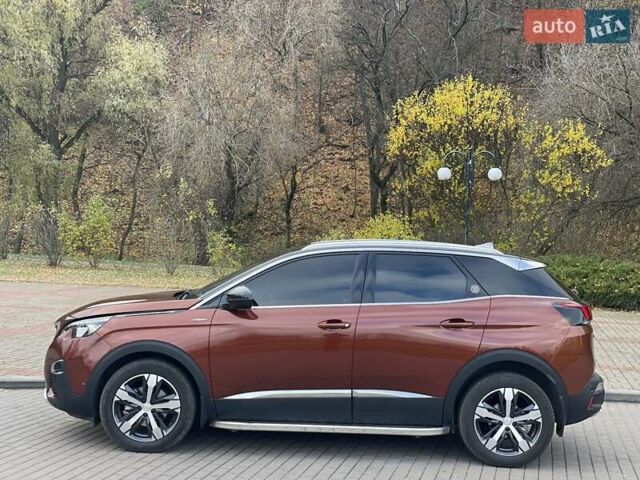 Коричневый Пежо 3008, объемом двигателя 1.56 л и пробегом 173 тыс. км за 18500 $, фото 7 на Automoto.ua