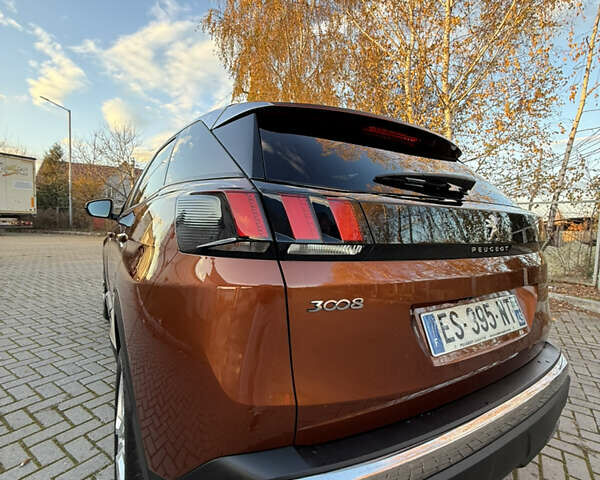 Коричневый Пежо 3008, объемом двигателя 1.56 л и пробегом 195 тыс. км за 17600 $, фото 16 на Automoto.ua
