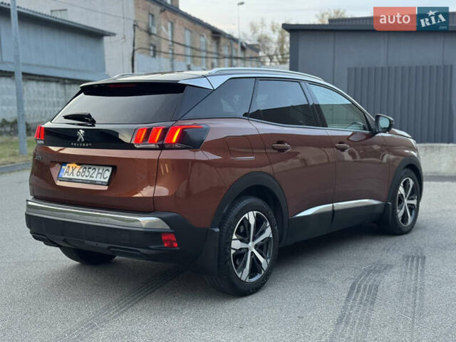 Коричневый Пежо 3008, объемом двигателя 2 л и пробегом 131 тыс. км за 21000 $, фото 5 на Automoto.ua