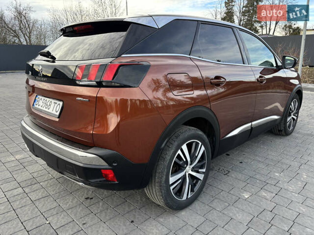 Коричневый Пежо 3008, объемом двигателя 1.56 л и пробегом 122 тыс. км за 17400 $, фото 3 на Automoto.ua