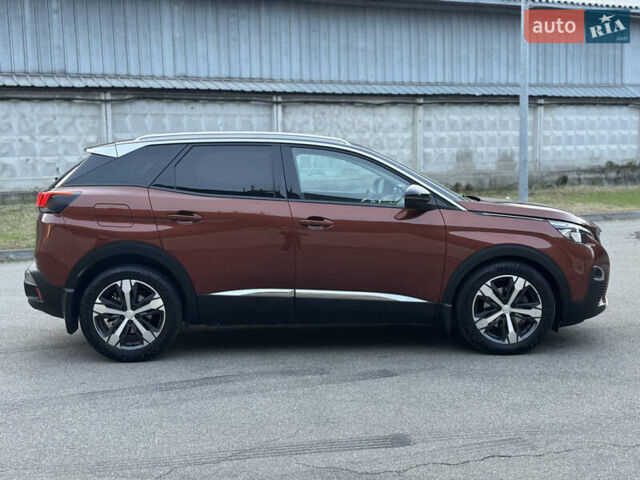 Коричневый Пежо 3008, объемом двигателя 2 л и пробегом 131 тыс. км за 21000 $, фото 4 на Automoto.ua