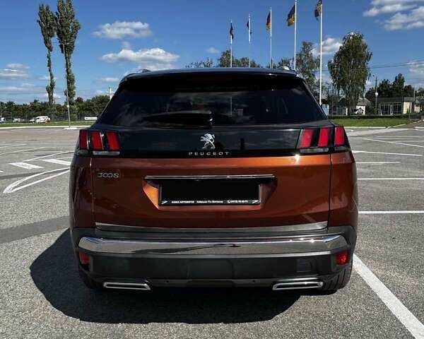 Коричневий Пежо 3008, об'ємом двигуна 2 л та пробігом 210 тис. км за 22300 $, фото 24 на Automoto.ua