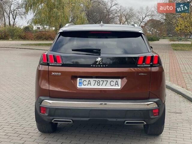 Коричневый Пежо 3008, объемом двигателя 1.56 л и пробегом 173 тыс. км за 18500 $, фото 5 на Automoto.ua