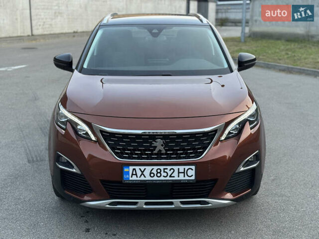 Коричневый Пежо 3008, объемом двигателя 2 л и пробегом 131 тыс. км за 21000 $, фото 1 на Automoto.ua