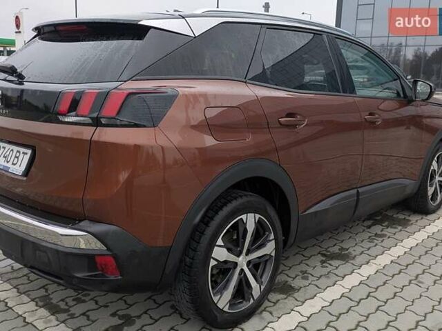 Коричневый Пежо 3008, объемом двигателя 1.6 л и пробегом 123 тыс. км за 16400 $, фото 13 на Automoto.ua