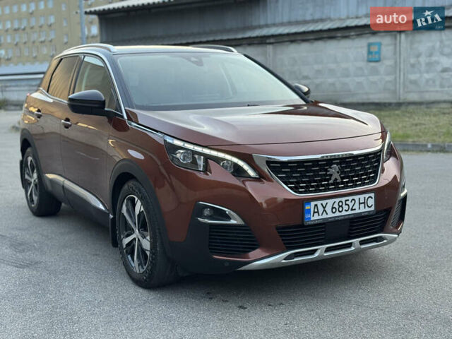 Коричневый Пежо 3008, объемом двигателя 2 л и пробегом 131 тыс. км за 21000 $, фото 2 на Automoto.ua