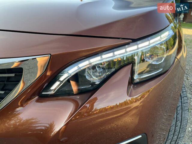 Коричневый Пежо 3008, объемом двигателя 1.56 л и пробегом 123 тыс. км за 17700 $, фото 9 на Automoto.ua