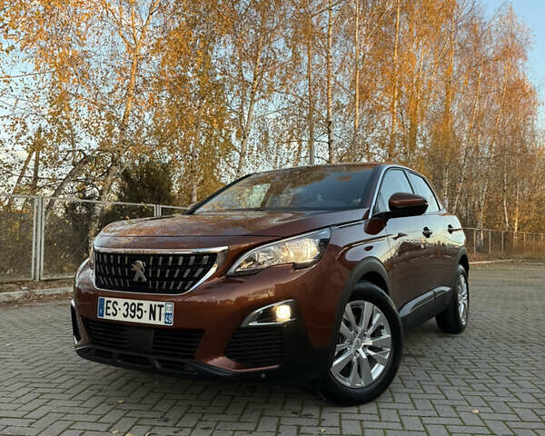 Коричневый Пежо 3008, объемом двигателя 1.56 л и пробегом 195 тыс. км за 17600 $, фото 7 на Automoto.ua