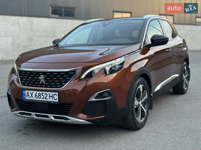 Коричневый Пежо 3008, объемом двигателя 2 л и пробегом 131 тыс. км за 21000 $, фото 9 на Automoto.ua