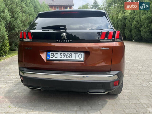 Коричневый Пежо 3008, объемом двигателя 1.56 л и пробегом 121 тыс. км за 17900 $, фото 7 на Automoto.ua