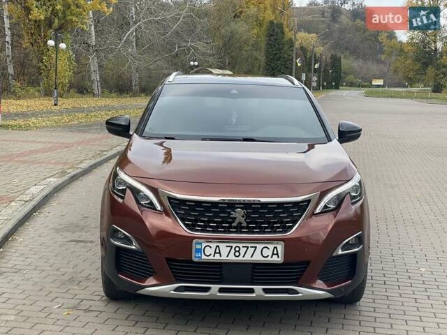 Коричневый Пежо 3008, объемом двигателя 1.56 л и пробегом 173 тыс. км за 18500 $, фото 2 на Automoto.ua