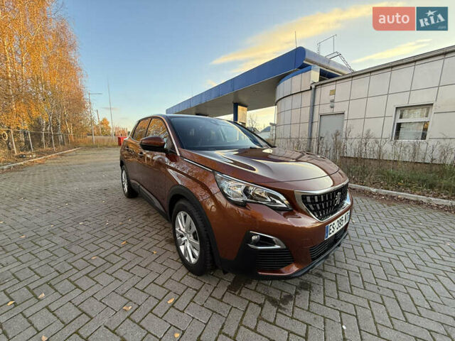 Коричневый Пежо 3008, объемом двигателя 1.56 л и пробегом 195 тыс. км за 17600 $, фото 5 на Automoto.ua