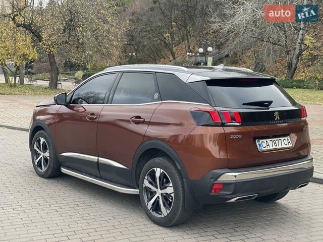 Коричневый Пежо 3008, объемом двигателя 1.56 л и пробегом 173 тыс. км за 18500 $, фото 4 на Automoto.ua