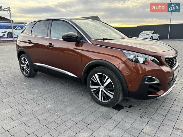 Коричневый Пежо 3008, объемом двигателя 1.56 л и пробегом 122 тыс. км за 17400 $, фото 1 на Automoto.ua