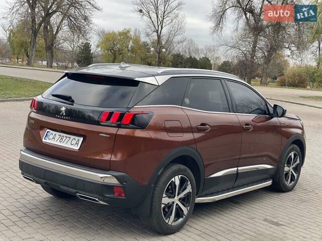 Коричневый Пежо 3008, объемом двигателя 1.56 л и пробегом 173 тыс. км за 18500 $, фото 6 на Automoto.ua