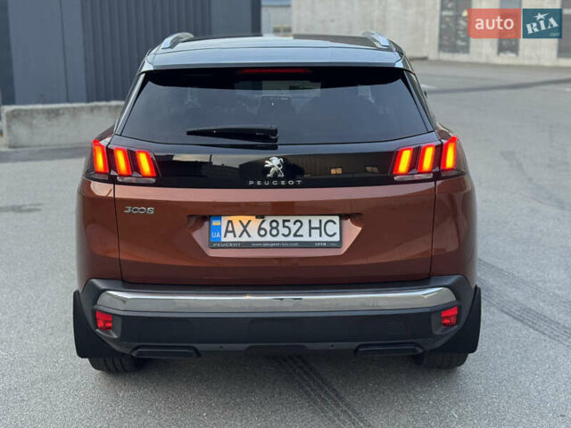 Коричневый Пежо 3008, объемом двигателя 2 л и пробегом 131 тыс. км за 21000 $, фото 6 на Automoto.ua