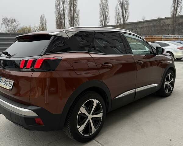 Коричневый Пежо 3008, объемом двигателя 2 л и пробегом 112 тыс. км за 24500 $, фото 1 на Automoto.ua